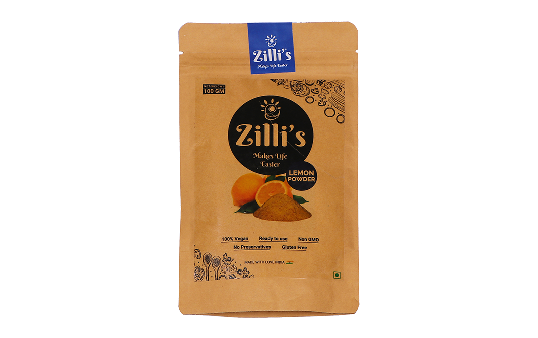 Zilli's Lemon Powder    Pack  100 grams